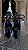 Slingback Preto Salto Bloco - Imagem 2