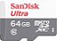 Cartão de memória Sandisk microSD de 64GB Ultra - Classe 10 - Imagem 1