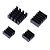 Kit 4x Dissipadores de Calor Autoadesivo para Raspberry Pi 4 B - Imagem 1