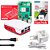 Kit Raspberry Pi 5 2GB Oficial microSD 128GB Case Cooler Dissipadores Fonte MicroHDMI - Imagem 1