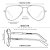 Óculos De Sol Barcur Aviador Masculino Lente Polarizada Brown - Imagem 5