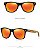 Óculos de Sol Barcur Uv400 Polarizado Original Bambu Laranja - Imagem 2