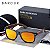 Óculos de Sol Barcur Uv400 Polarizado Original Bambu Laranja - Imagem 5