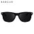 Óculos de Sol Barcur Uv400 Polarizado Original Bambu Preto - Imagem 2
