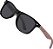 Óculos de Sol Barcur Uv400 Polarizado Original Bambu Preto - Imagem 4