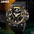 Relógio Masculino Smael Estilo Militar 8075 Black - Imagem 3