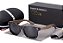 Óculos De Sol Barcur Uv400 Polarizado Bambu Leopard Gray - Imagem 4