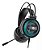 Headset Gamer Hp Conexão P2 Blue Light Dhe-8001 Preto - Imagem 1