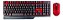 Kit Teclado E Mouse S/ Fio Kross Vermelho E Preto Ke-km553v1 - Imagem 1