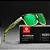 Óculos De Sol Esportivo Polarizado Kdeam C17 Mirror Green - Imagem 4