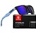 Óculos De Sol Esportivo Polarizado Kdeam C10 Mirrored Blue - Imagem 1