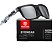Óculos De Sol Esportivo Polarizado Kdeam C4 Mirrored Silver - Imagem 1