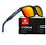 Óculos De Sol Esportivo Polarizado Kdeam C9 Mirrored Red - Imagem 1