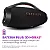 Caixa De Som Boombox Aiwa AWS-BBS-01B 200w IP66 30hs De Bateria Preto - Imagem 3