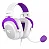 Fone De Ouvido Headset Gamer Havit H2002d Ps3/ps4/xbox/pc Branco-Roxo - Imagem 3