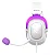 Fone De Ouvido Headset Gamer Havit H2002d Ps3/ps4/xbox/pc Branco-Roxo - Imagem 4