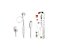 Fone De Ouvido Jbl Com Fio Tune 310c Usb C Jbl Branco - Imagem 1
