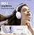 Fones De Ouvido Havit H668bt Bluetooth Roxo 80h Bateria - Imagem 3