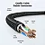 Cabo Ethernet Profissional Cat8 Classf/ftp Nylon 2mt Ugreen - Imagem 7