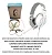 Fone De Ouvido Gamer Branco Hp Dhe-8003u Cancelador De Ruido - Imagem 5
