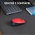 Mouse Sem Fio Logitech M170 Com Pilha Inclusa - Vermelho - Imagem 6