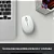 Mouse Sem Fio Logitech M170 Wireless 1000 Dpi Branco - Imagem 3