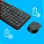 Kit Teclado E Mouse Sem Fio Logitech Mk235 Português Brasil - Imagem 2