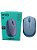 Mouse Sem Fio Logitech M170 Com Pilha Inclusa - Azul Claro - Imagem 1