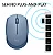 Mouse Sem Fio Logitech M170 Com Pilha Inclusa - Azul Claro - Imagem 5