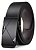 Cinto Bentim Couro Pu Fivela Catraca Preto 130cm Liso - Imagem 2