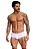 Sunga Boxer Branco Premium Masculina Hana Rio Poliamida - Imagem 4