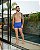 Sunga Boxer Azul Premium Masculina Hana Rio Poliamida - Imagem 3