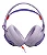 Headset Gamer Com Fio Jbl Quantum 250 Com Mic - Roxo - Imagem 4