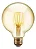 Lâmpada Filamento Led 4w G95 Retrô Vintage Âmbar 2700k Bivol - Imagem 2