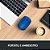 Logitech Mouse Sem Fio M170 Com Pilha Inclusa - Azul - Preto - Imagem 2