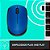 Logitech Mouse Sem Fio M170 Com Pilha Inclusa - Azul - Preto - Imagem 10