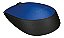 Logitech Mouse Sem Fio M170 Com Pilha Inclusa - Azul - Preto - Imagem 1