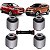 KIT 4 BUCHAS BRAÇO SUPERIOR TRASEIRO IX35 2WD 4X2 2010 A 2020 SPORTAGE 2WD 4X2 2010 A 2016 - Imagem 1