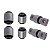 KIT 6 BUCHAS BRAÇO CURVO BOOMERANG E RETO DA SUSPENSÃO TRASEIRA EDGE 2011 2012 2013 2014 2015 - Imagem 2