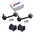 KIT 2 BIELETAS DIR/ESQ E 2 BUCHAS BARRA ESTABILIZADORA SUSPENSÃO TRASEIRA X60 2013 2014 2015 2016 2017 2018 2019 - Imagem 2