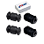 KIT 4 BUCHAS DO BRAÇO TRANSVERSAL SUPERIOR TRASEIRO RAV4 2000 2001 2002 2003 2004 2005 - Imagem 2