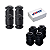 KIT 8 BUCHAS DO BRAÇO TRANSVERSAL SUPERIOR E INFERIOR TRASEIRO RAV4 2000 2001 2002 2003 2004 2005 - Imagem 2