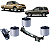 KIT 3 BUCHAS SUPORTE DIFERENCIAL DIANTEIRO FRONTIER X-TERRA 2.8 1998 1999 2000 2001 2002 2003 2004 2005 2006 2007 - Imagem 1