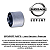 KIT 4 BUCHAS DIFERENCIAL DIANTEIRO FRONTIER X-TERRA 2.8 1998 1999 2000 2001 2002 2003 2004 2005 2006 2007 - Imagem 3