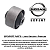 KIT 4 BUCHAS DIFERENCIAL DIANTEIRO FRONTIER X-TERRA 2.8 1998 1999 2000 2001 2002 2003 2004 2005 2006 2007 - Imagem 2