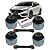 KIT 4 BUCHAS DO BRAÇO RETO TRASEIRO CIVIC G10 2017 2018 2019 2020 2021 2022 2023 - Imagem 1
