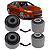 KIT 4 BUCHAS BRAÇO CURVO TRASEIRO FUSION AWD FWD 2013 2014 2015 2016 2017 2018 2019 - Imagem 1
