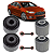 KIT 4 BUCHAS DO BRAÇO RETO MENOR FUSION FWD 4X2 2013 2014 2015 2016 2017 2018 2019 - Imagem 1