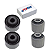 KIT 4 BUCHAS DO BRAÇO RETO MENOR FUSION FWD 4X2 2013 2014 2015 2016 2017 2018 2019 - Imagem 2