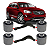 KIT 4 BUCHAS DO BRAÇO CURVO SUSPENSÃO TRASEIRA VOLVO XC60 2008 2009 2010 2011 2012 2013 2014 2015 2016 2017 - Imagem 1